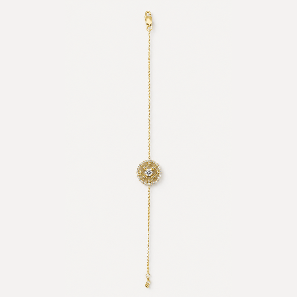 Bracelet Louvre, or jaune 18 carats – Ora Paris