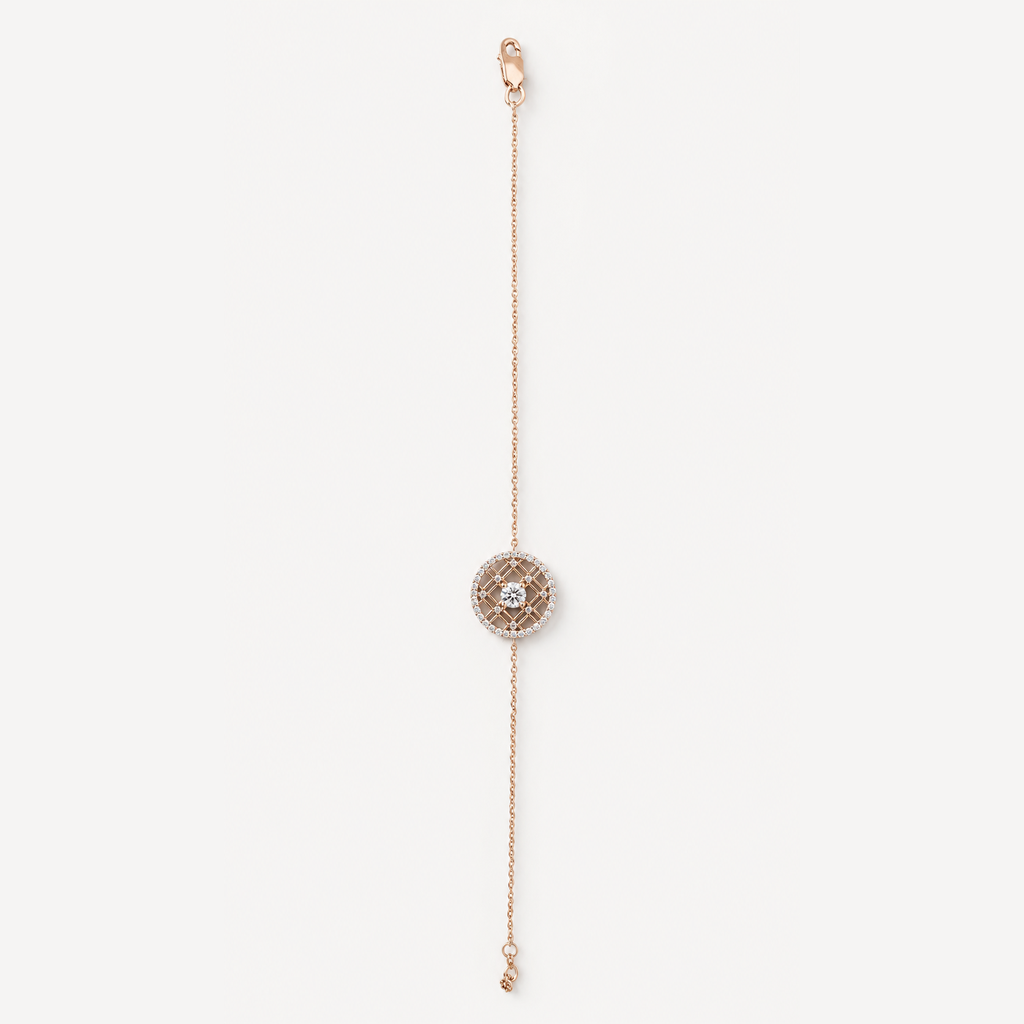 Bracelet Louvre, or rose 18 carats – Ora Paris
