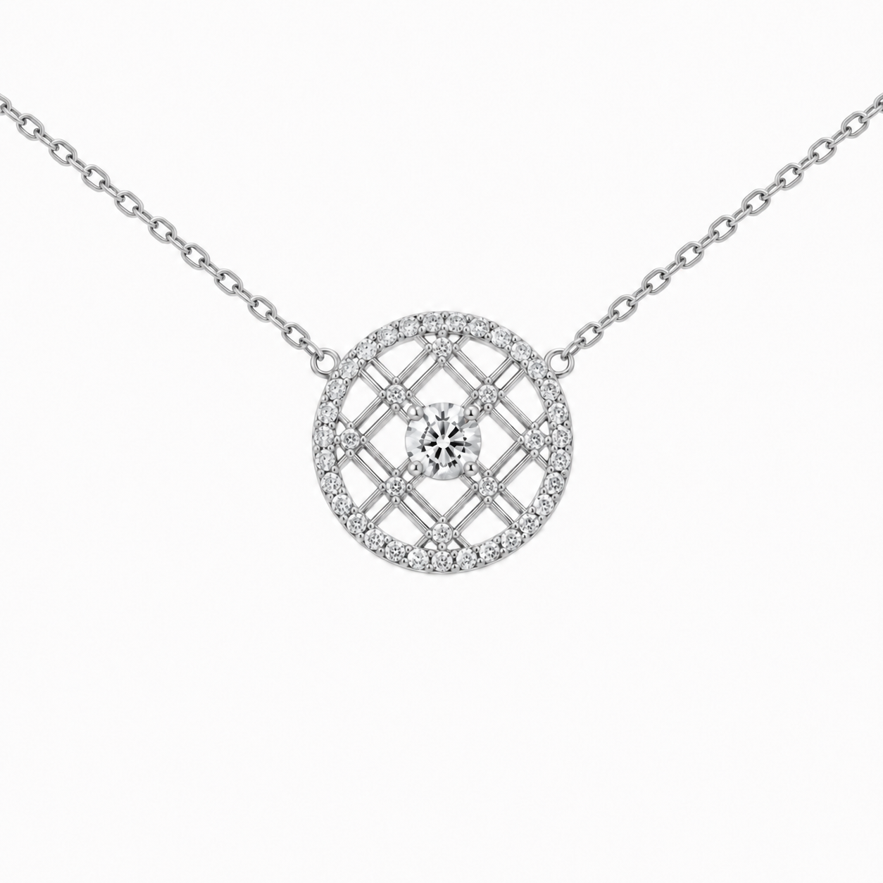 Collier Louvre, or blanc 18 carats – Ora Paris